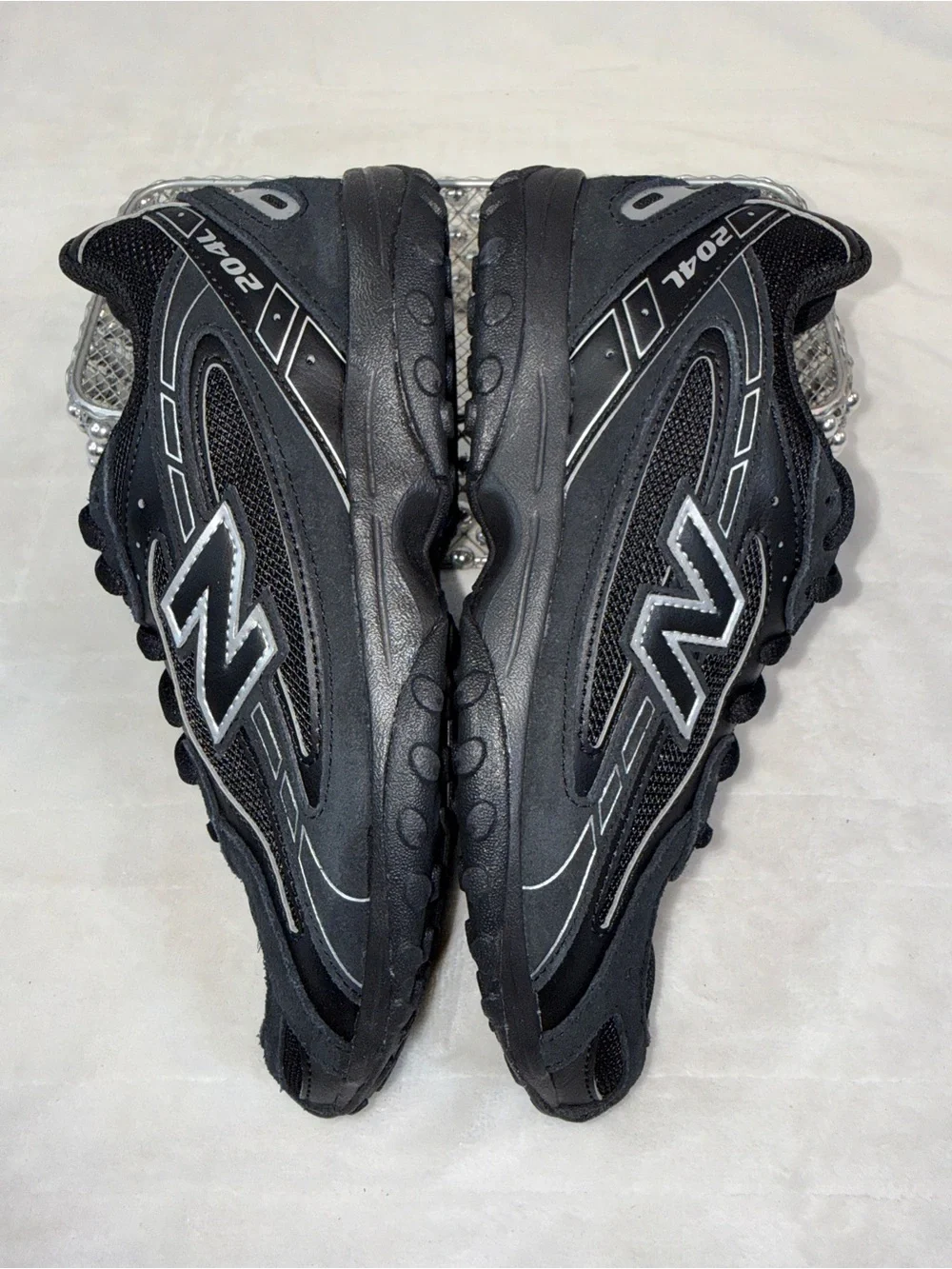 New Balance 204L Lace Black Grey Sz 5.5Y/7W G204L2PR 🖤✨